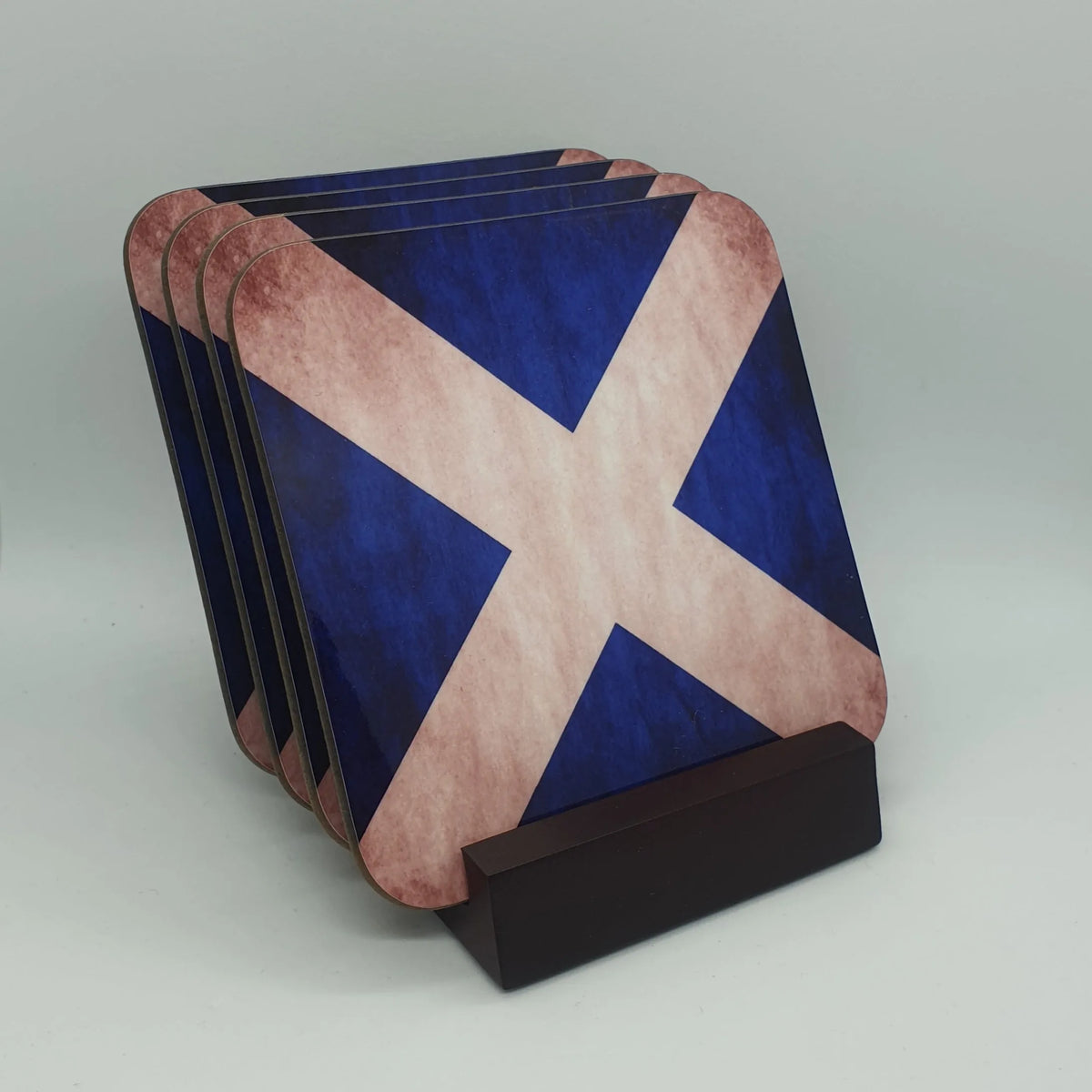 Saltire Coaster Set 9x9cm