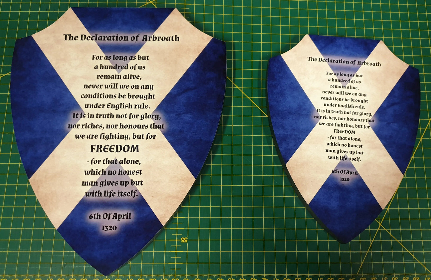 The Declaration of Arbroath wall plaque