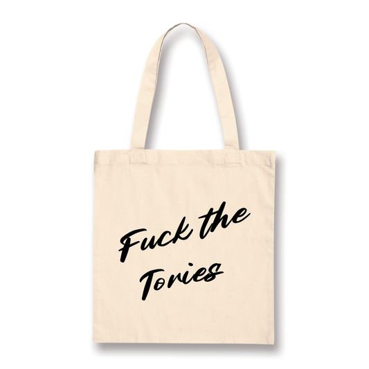 Fuck The Tories Tote Bags