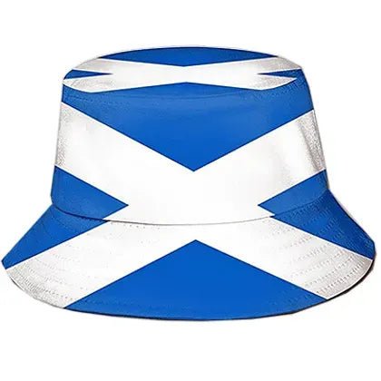 Saltire bucket hat