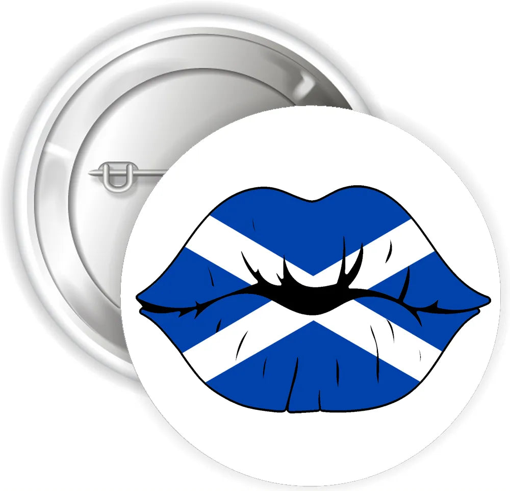 Saltire Lippenabzeichen