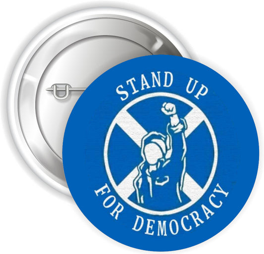 Stand Up For Democracy Badges