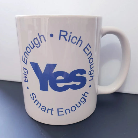 Ja – große, reichhaltige, kluge Tasse