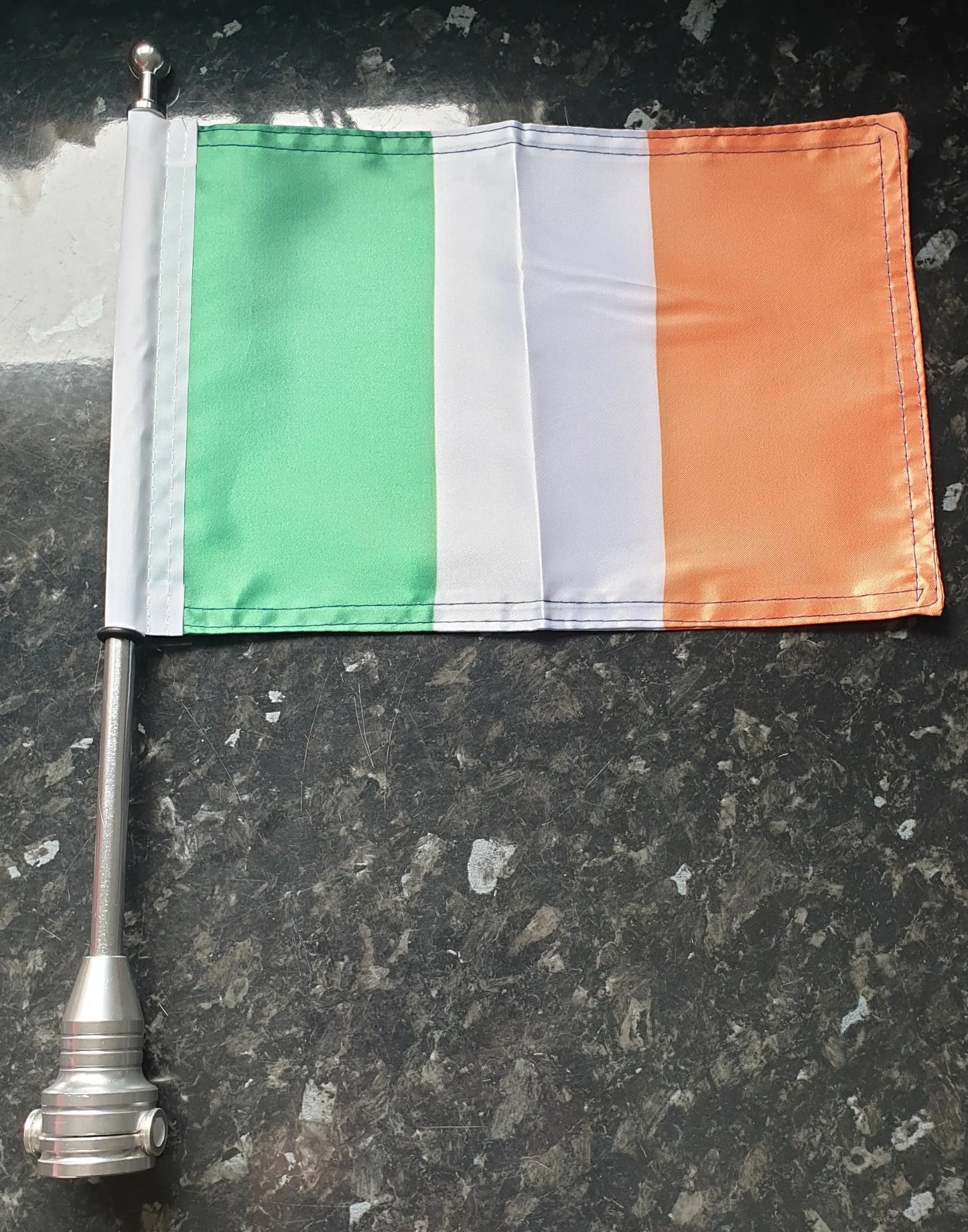 Motorbike pole & flag