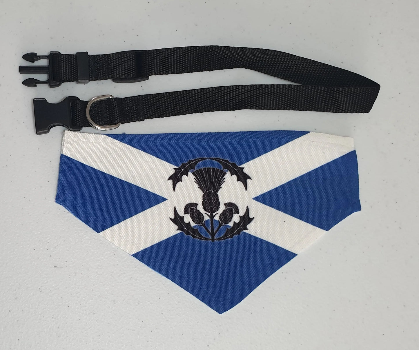 Saltire Dog Bandanas with Collar