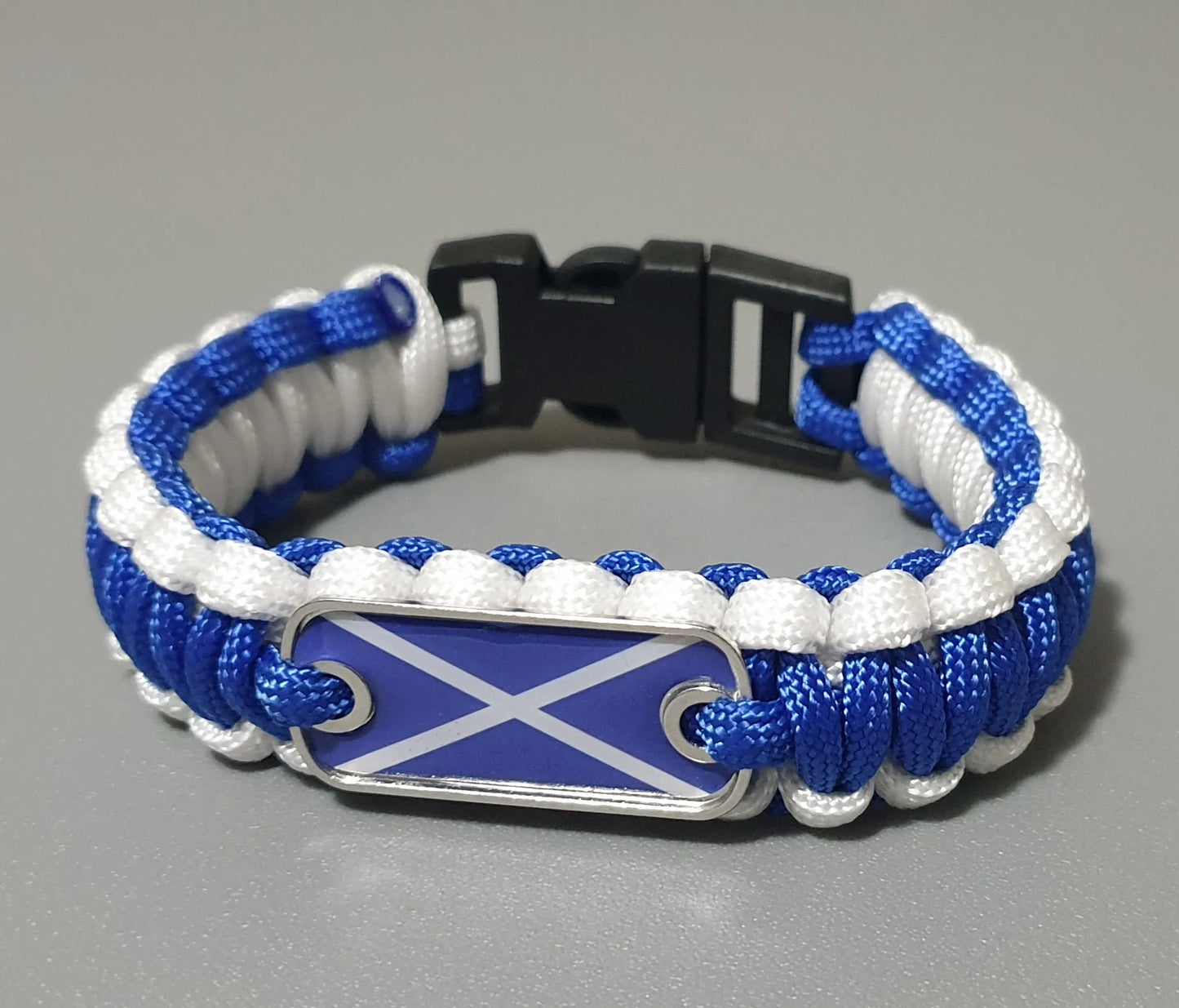 Saltire Paracord bracelet