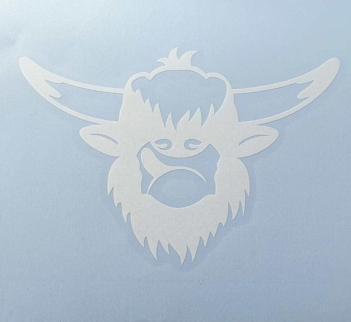 Highland 'Coo' Decal