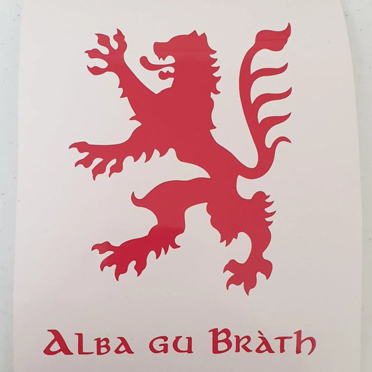 Lion Rampant Decals