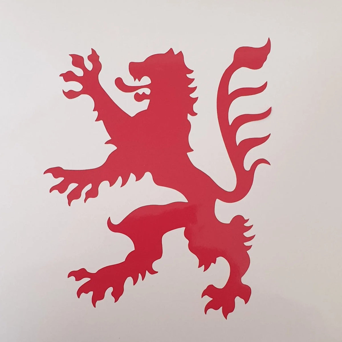 Lion Rampant car sticker