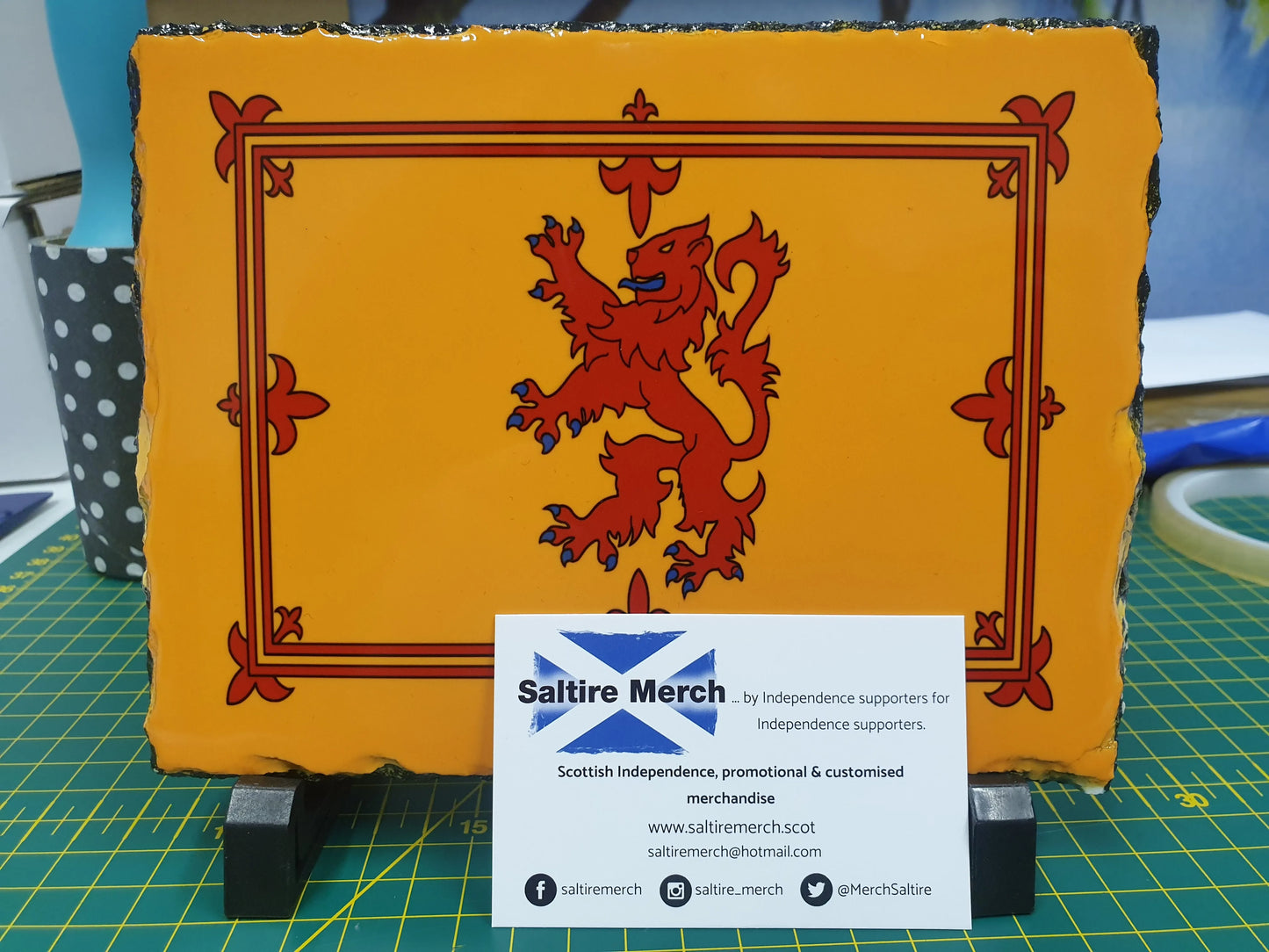 Leòmhann Rampant Photo sglèat