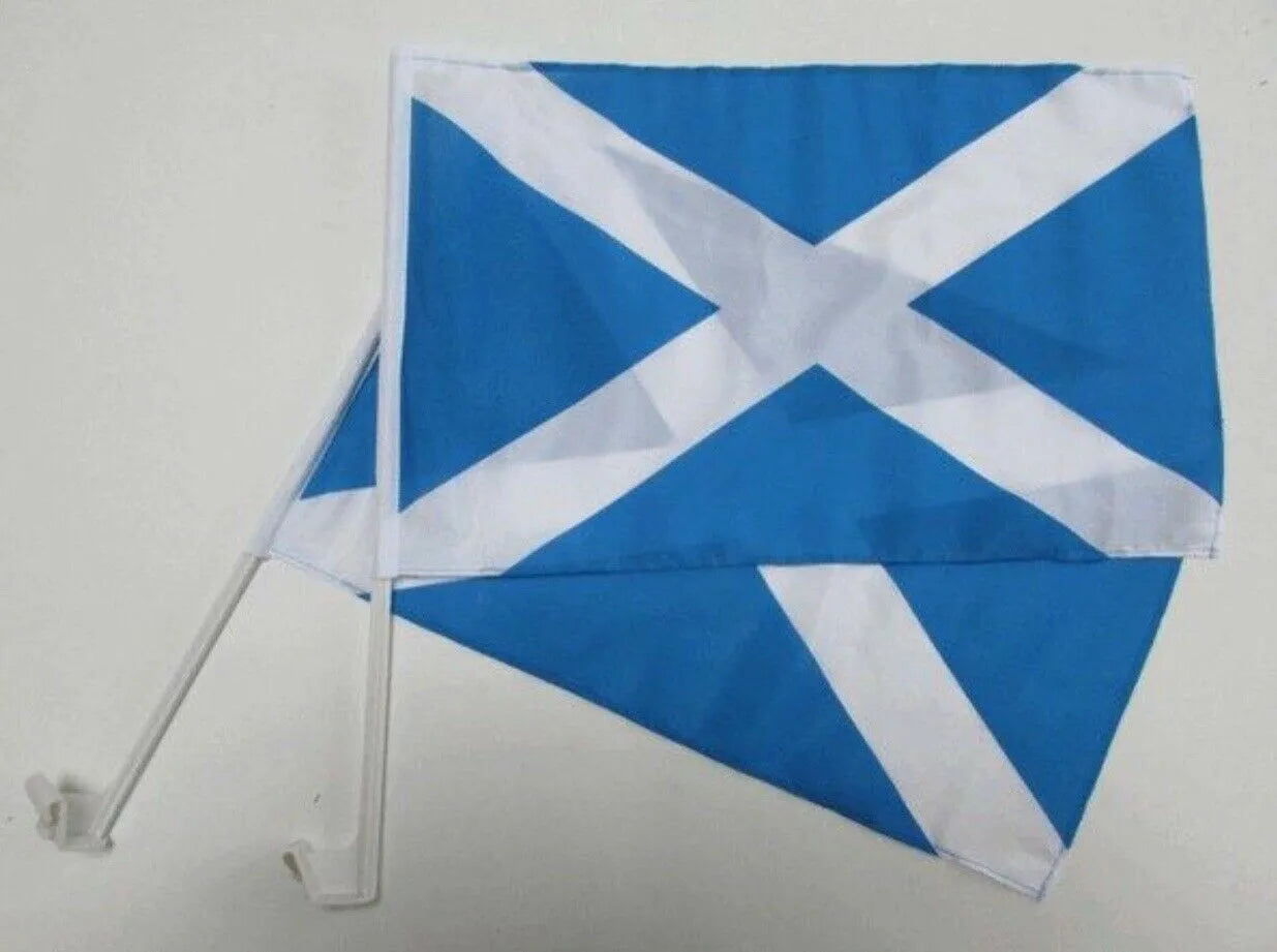 Saltire Car Flags
