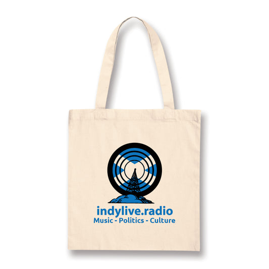 Indylive Radio Tote Bags