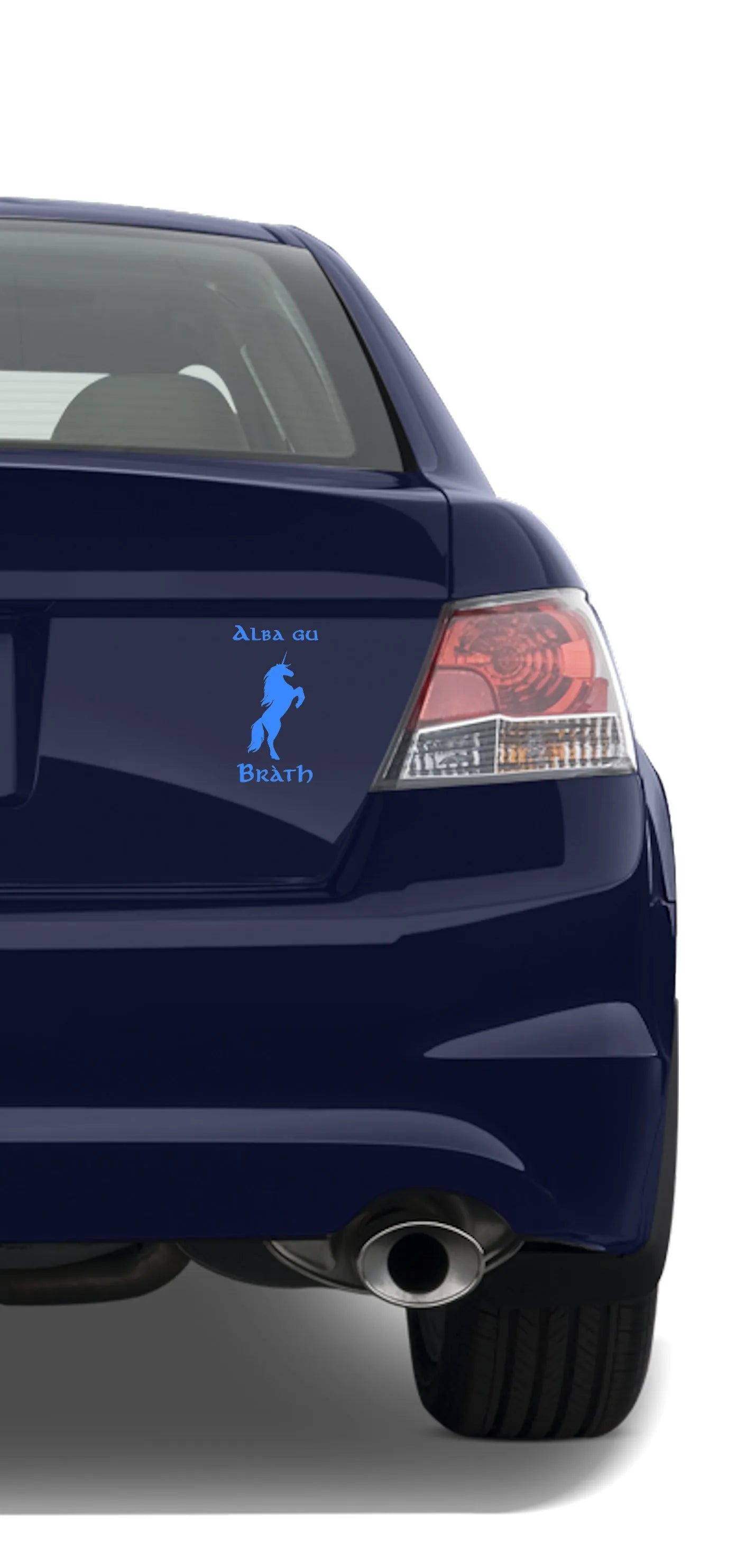 Alba gu brath Unicorn Decal
