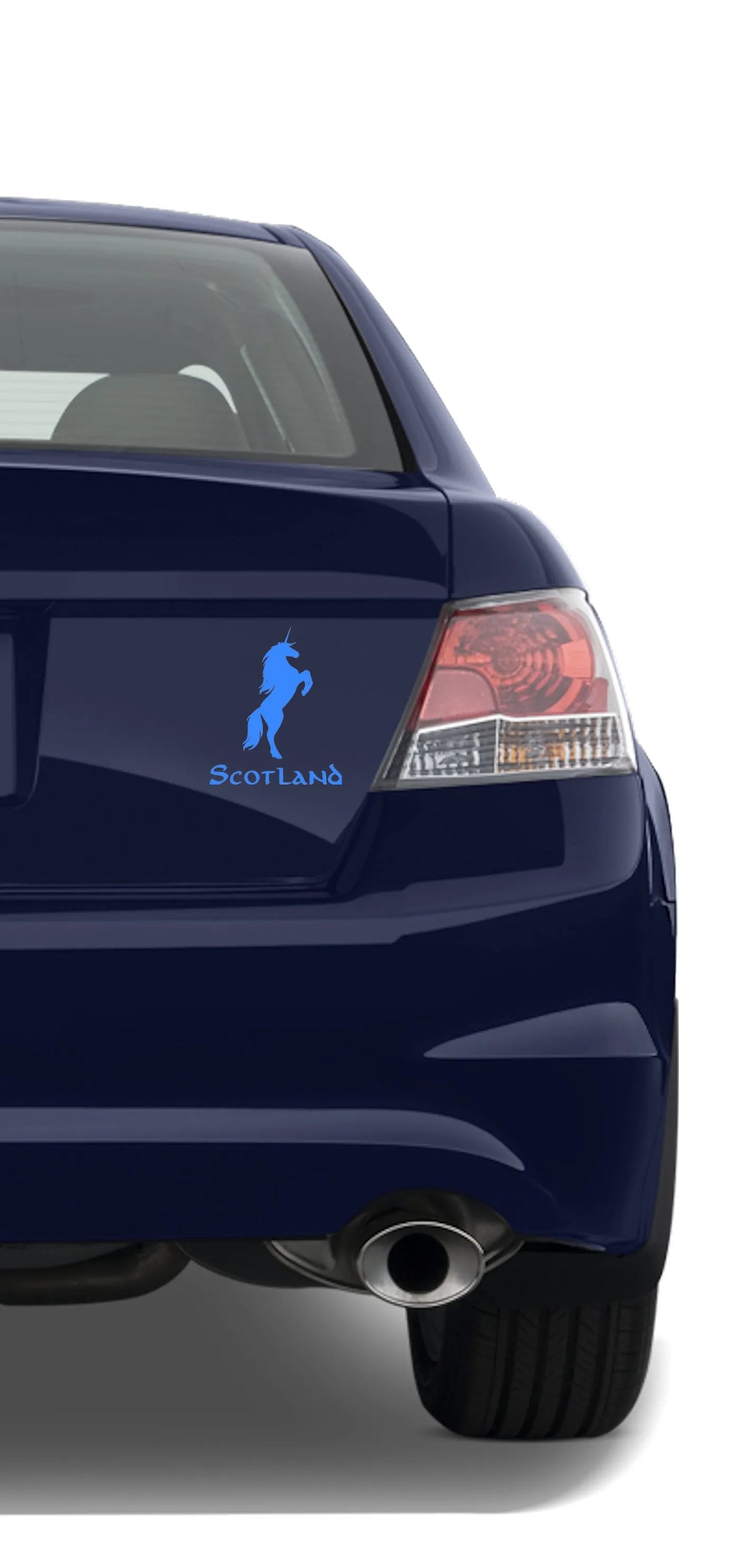 Scotland Unicorn Decal