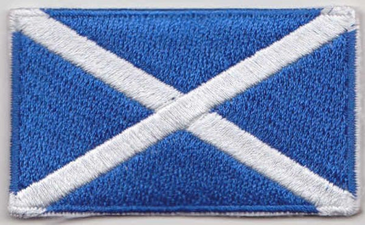 Embroidered Saltire Patch