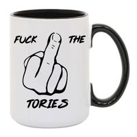 Fuck the Tories mug