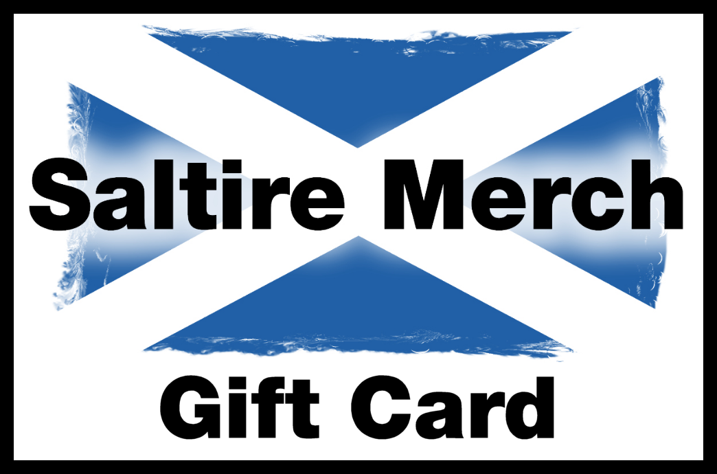Saltire Merch Scottish Independence Gift Card