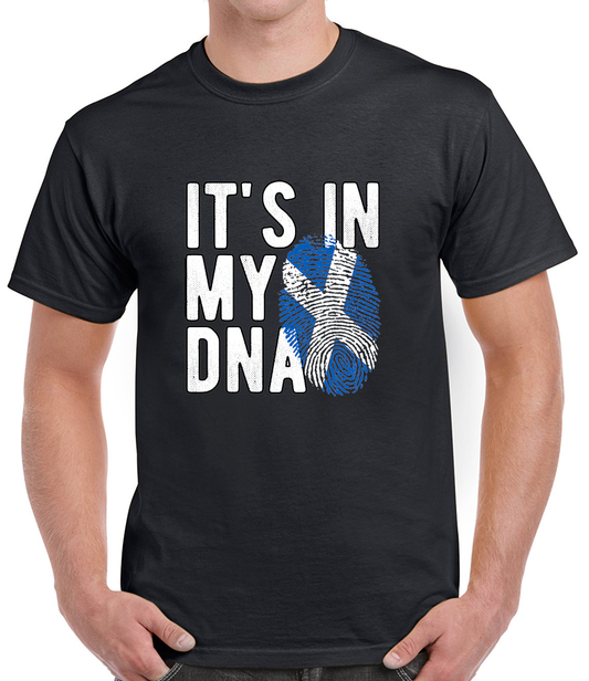 Its in my DNA Scottish T-shirt