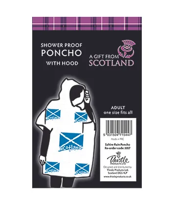 Schottland-Ponchos