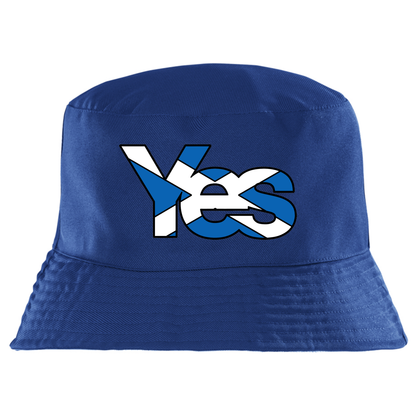 Yes Saltire Bucket hat