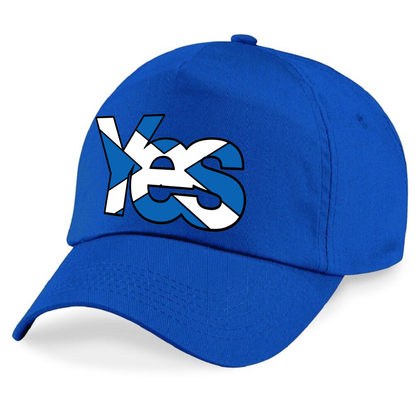 Yes Saltire Caps