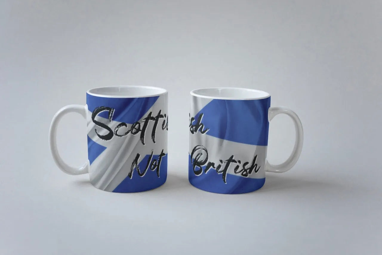 Scottish Not British Mug