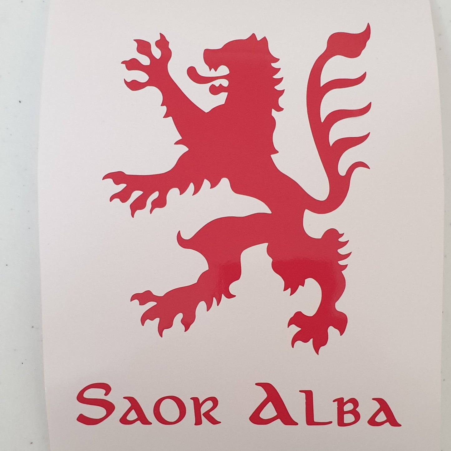 Saor Alba Lion Rampant car sticker