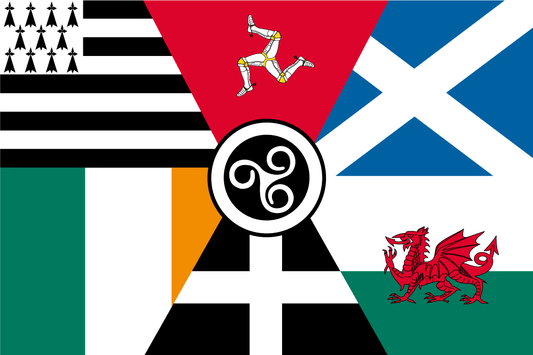 Flagge der keltischen Nation