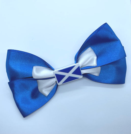 Saltire Inspired Hair Bows
