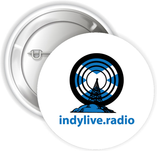 Indylive Radio 59mm Twin Badge Pack