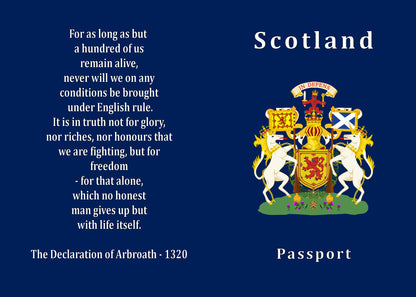 Inhaber eines schottischen Reisepasses