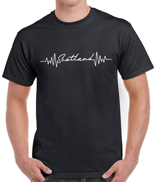 Schottland Heartbeat T-Shirt 