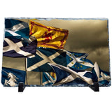 Scottish Flags photo slate