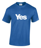 Yes T-shirt Scottish independence