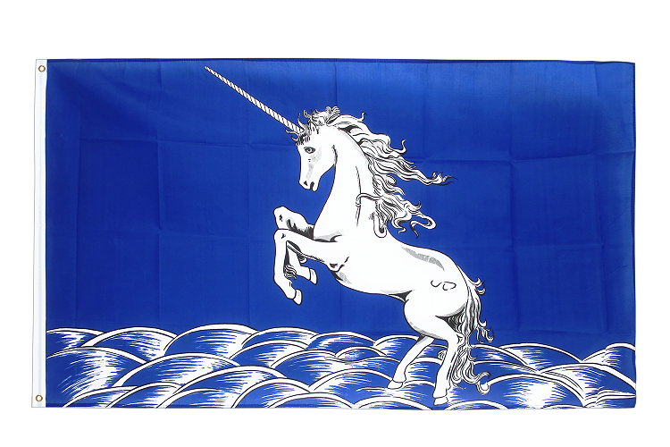 Klassische Indy-Einhorn-Flagge