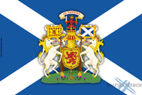 Coat of Arms Saltire Flags