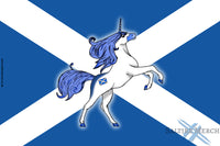 Eva's unicorn Saltire Flags